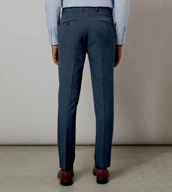 Burton  Formal Pants - Navy Formal Pants