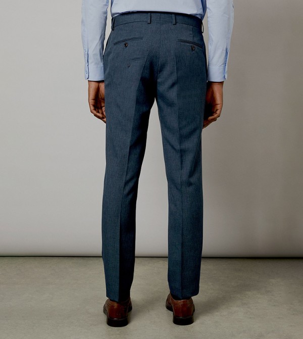 Burton  Formal Pants - Navy Formal Pants