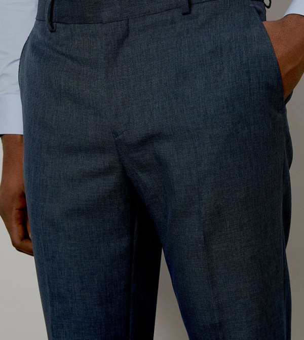 Burton  Formal Pants - Navy Formal Pants