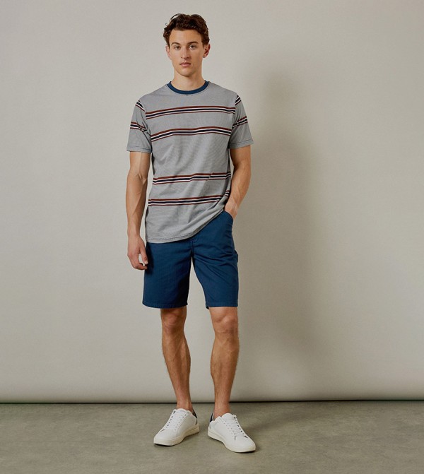 Burton Burton - Navy Casual T-Shirts