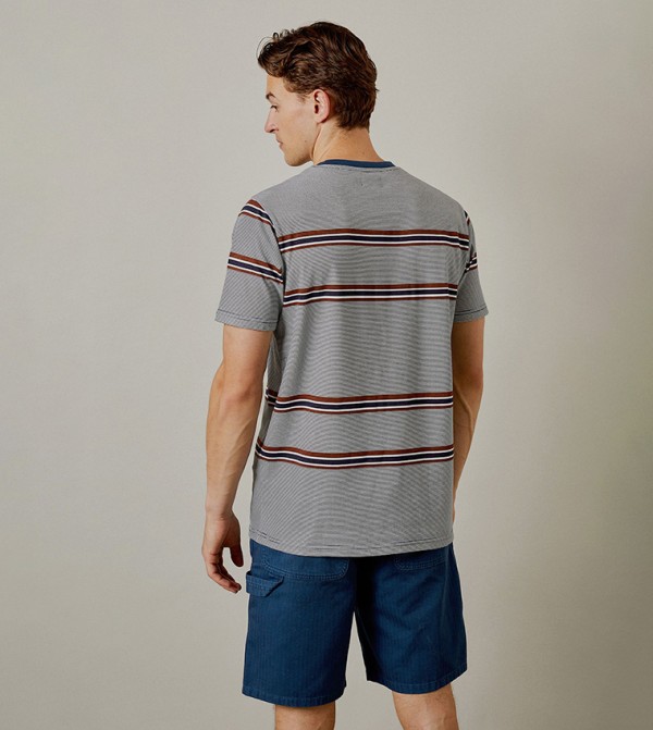 Burton Burton - Navy Casual T-Shirts