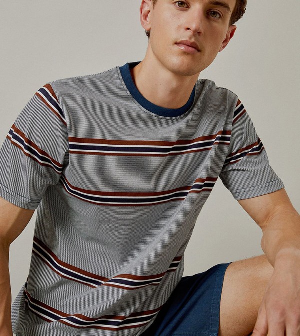 Burton Burton - Navy Casual T-Shirts