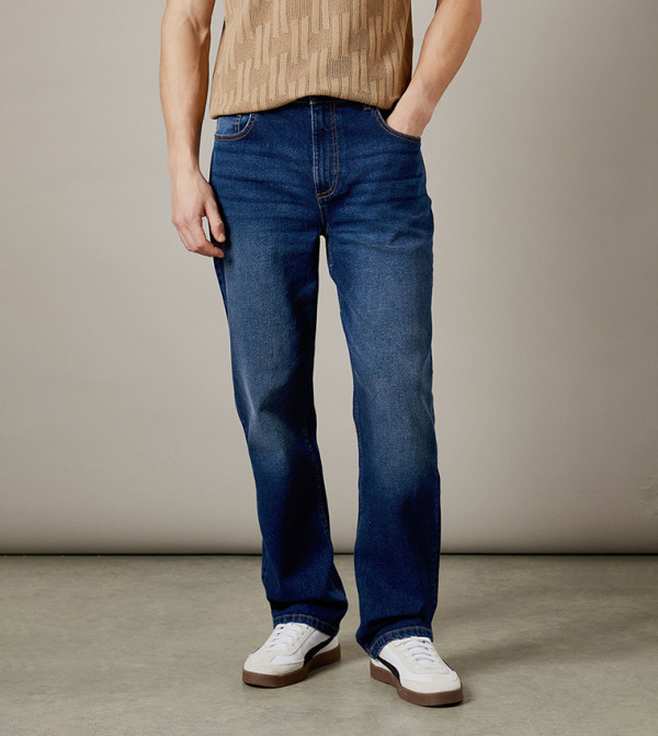 Burton Jeans - Blue Straight Jeans