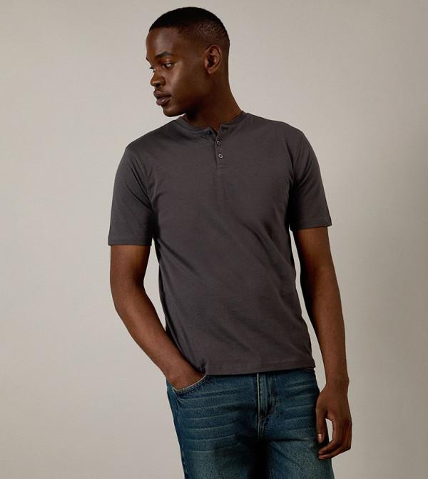 Burton Burton - Charcoal Casual T-Shirts