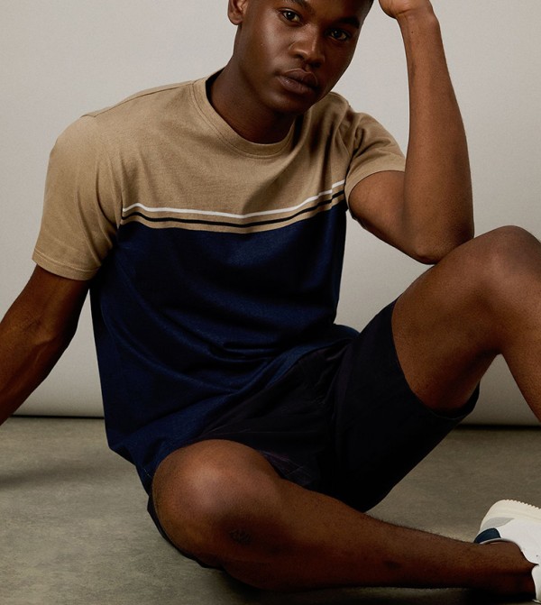 Burton Burton - Navy Casual T-Shirts