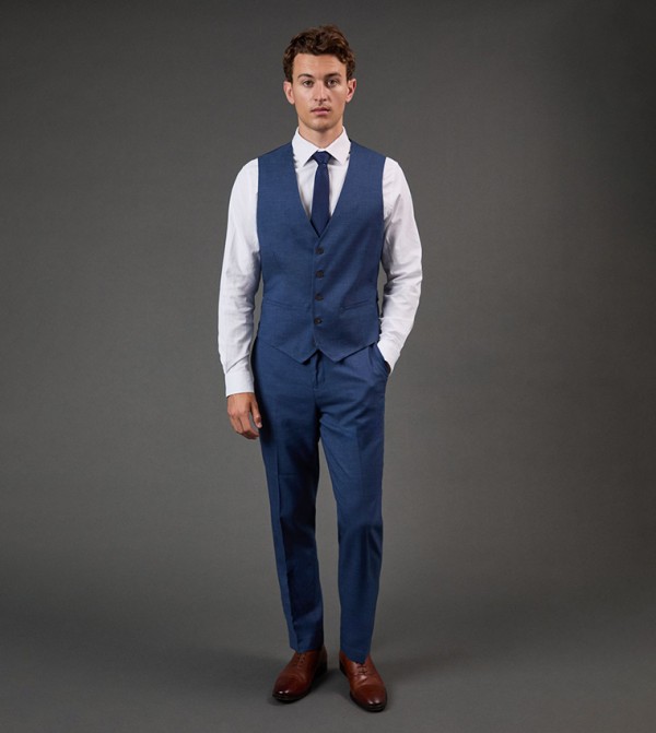 Burton  Pants & Chinos - Blue Formal Pants