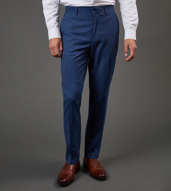 Burton  Pants & Chinos - Blue Formal Pants