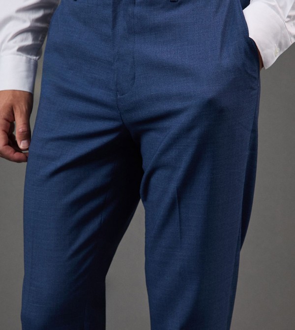 Burton  Pants & Chinos - Blue Formal Pants