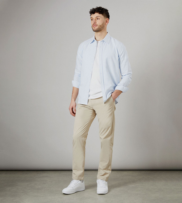 Burton - Outlet - Off White Chinos