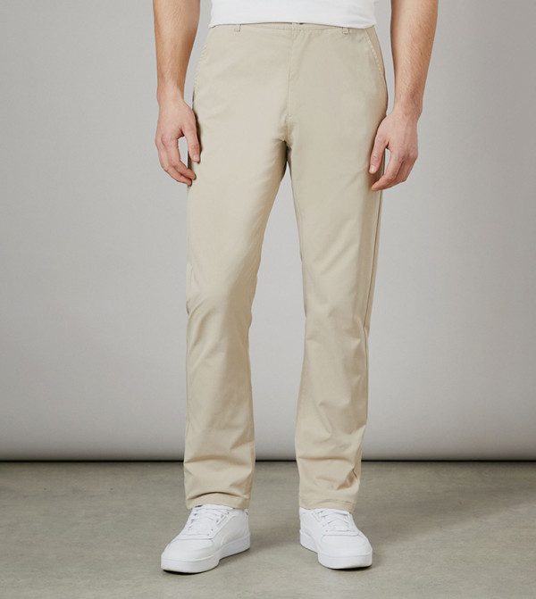Burton - Outlet - Off White Chinos