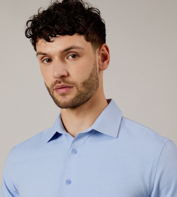 Burton  Formal Shirts - Blue Formal Shirts