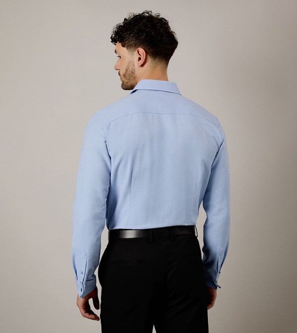 Burton  Formal Shirts - Blue Formal Shirts