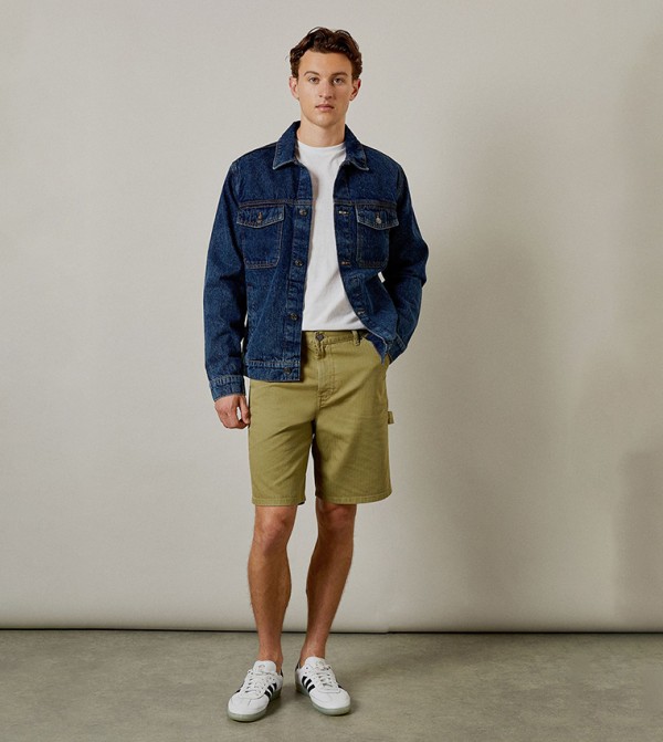Burton Burton - Green Casual Shorts