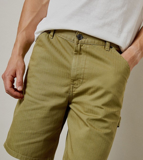 Burton Burton - Green Casual Shorts