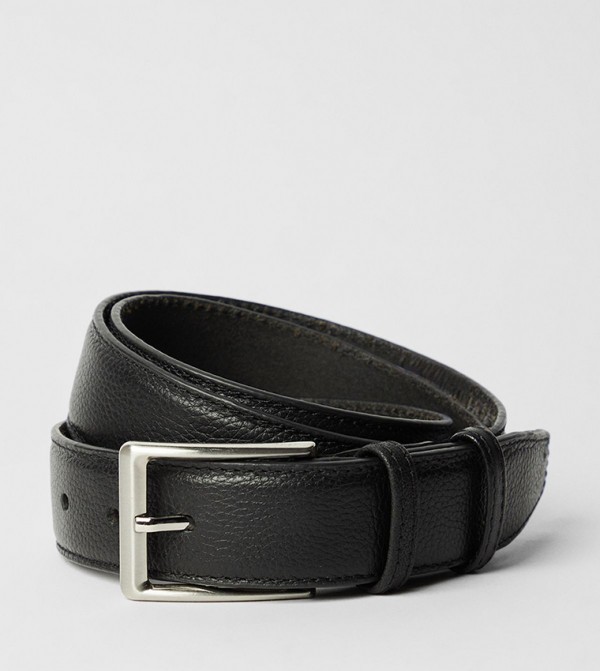 Burton  Belts - Black Leather Belts