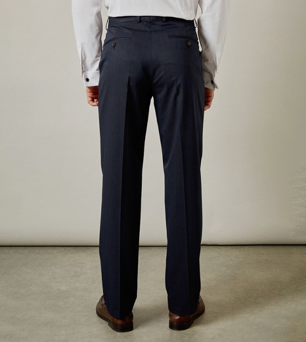 Burton  Formal Pants - Navy Formal Pants