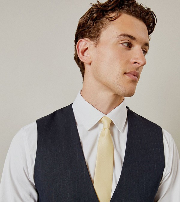 Burton  Waistcoats - Navy Waistcoats