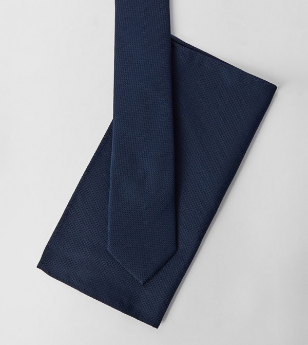 Burton  Ties - Navy Regular Ties
