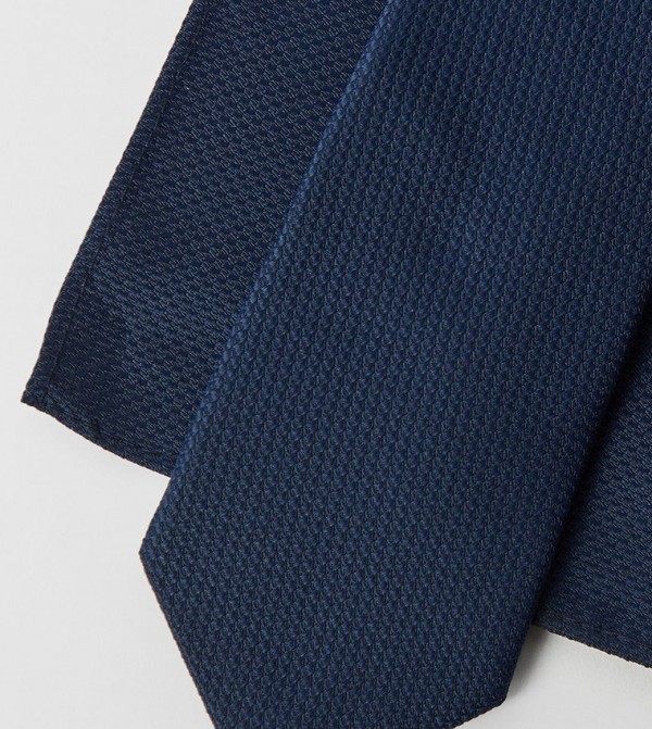 Burton  Ties - Navy Regular Ties