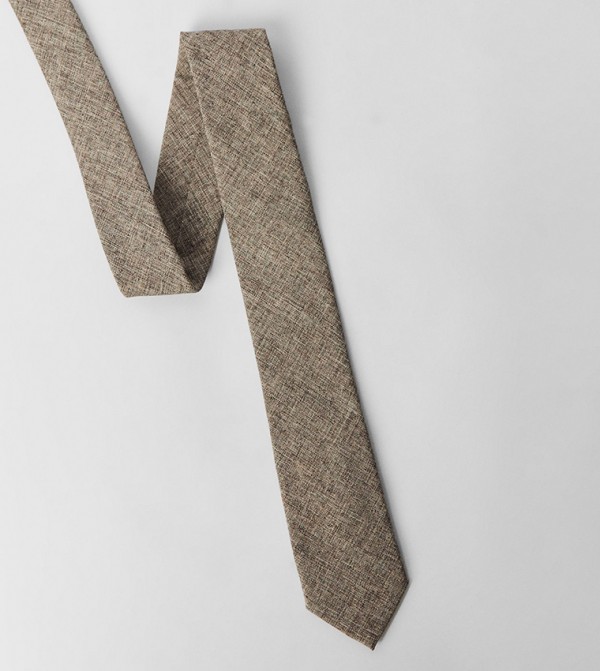 Burton  Ties - Beige Regular Ties