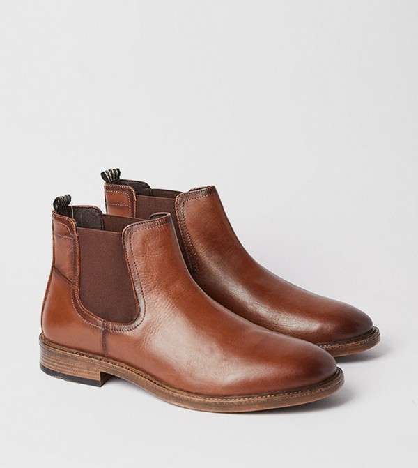 Burton  Chelsea Boots - Brown Chelsea Boots