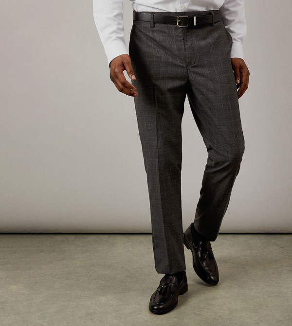 Burton - Outlet - Grey Formal Pants