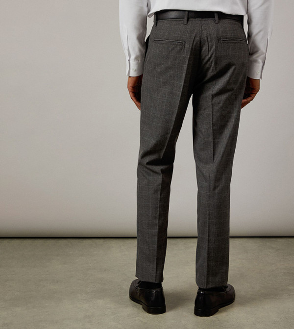 Burton - Outlet - Grey Formal Pants