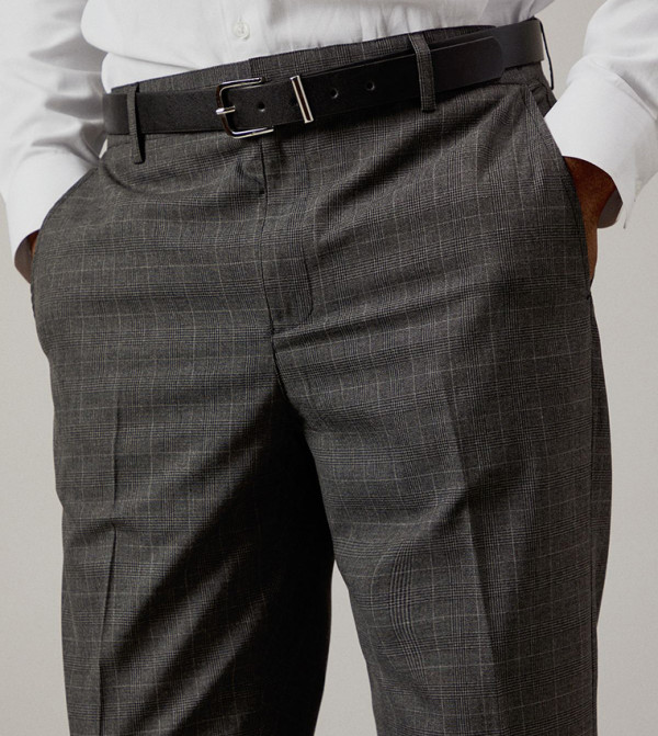 Burton - Outlet - Grey Formal Pants