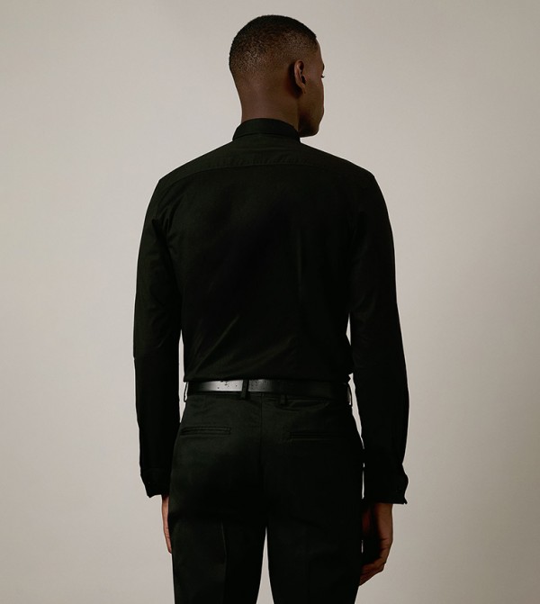 Burton  Formal Shirts - Black Formal Shirts