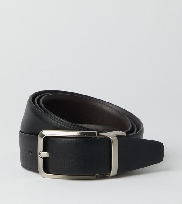 Burton  Belts - Black Leather Belts