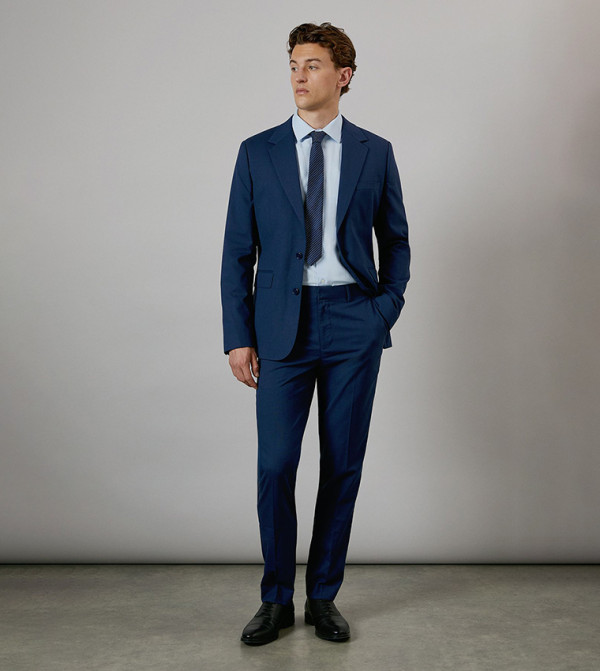 Burton - Outlet - Blue Formal Pants
