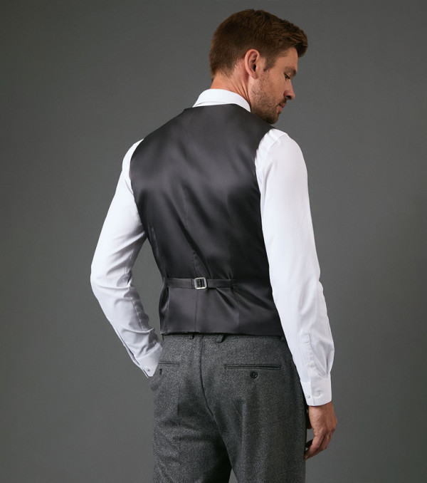 Burton  Waistcoats - Grey Waistcoats