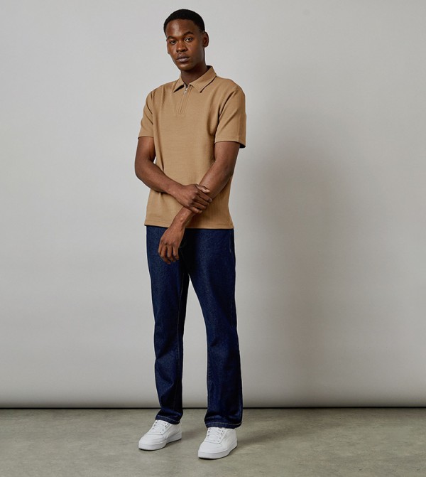 Burton Burton - Tan Polo T-shirts