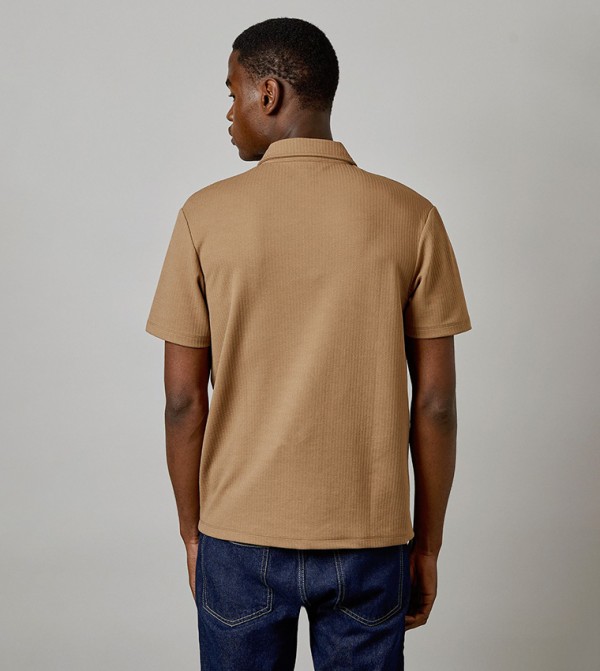 Burton Burton - Tan Polo T-shirts