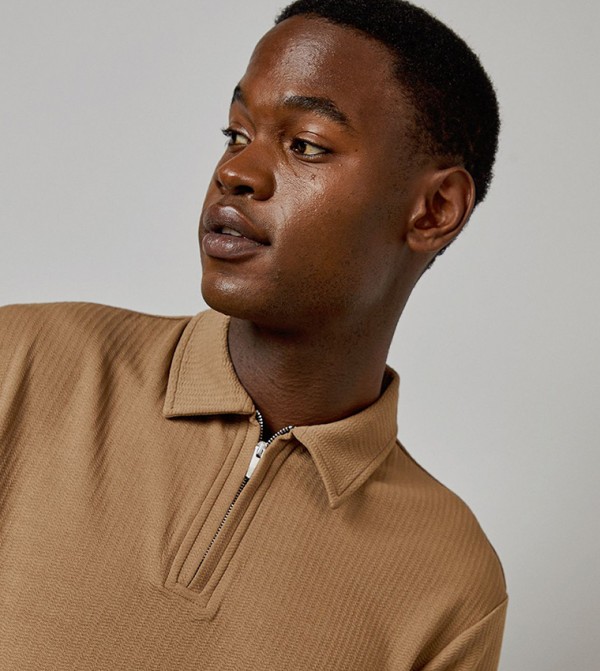 Burton Burton - Tan Polo T-shirts