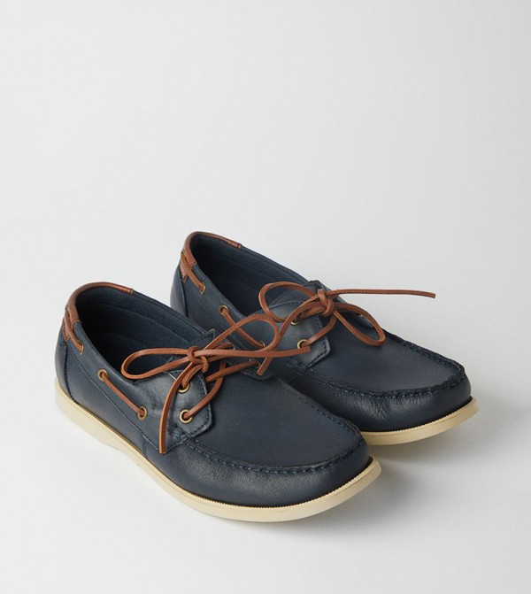 Burton Burton - Navy Casual Slip-ons
