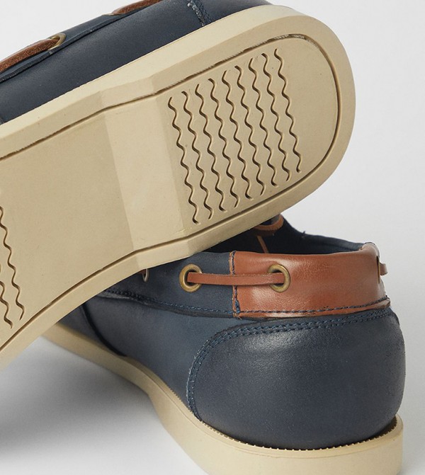 Burton Burton - Navy Casual Slip-ons
