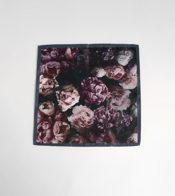 Burton  Scarves - Purple Pocket Sqaure