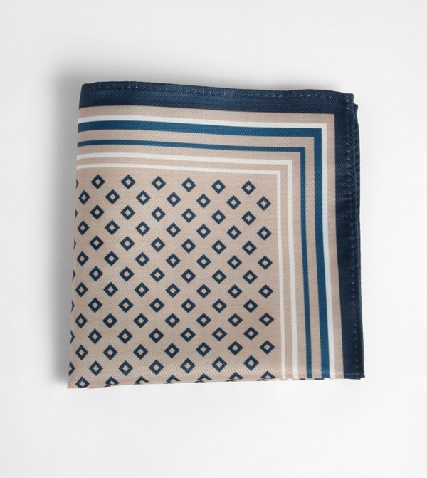 Burton  Scarves - NEUTRAL Pocket Sqaure