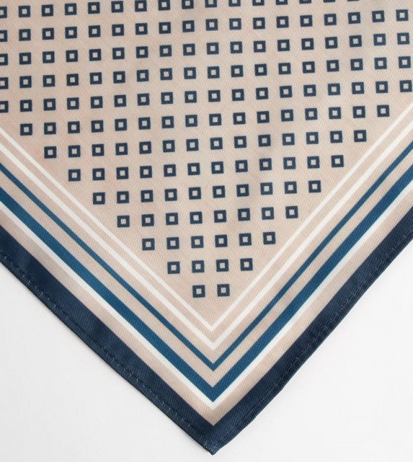 Burton  Scarves - NEUTRAL Pocket Sqaure