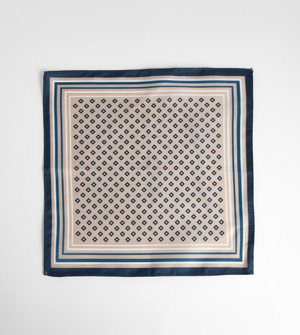 Burton  Scarves - NEUTRAL Pocket Sqaure