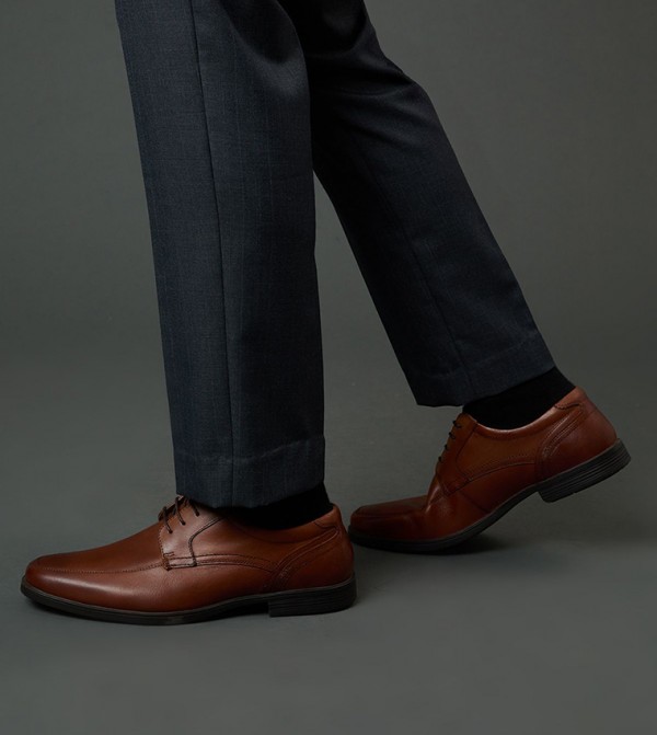 Burton  - Brown Formal Lace-Up Shoes