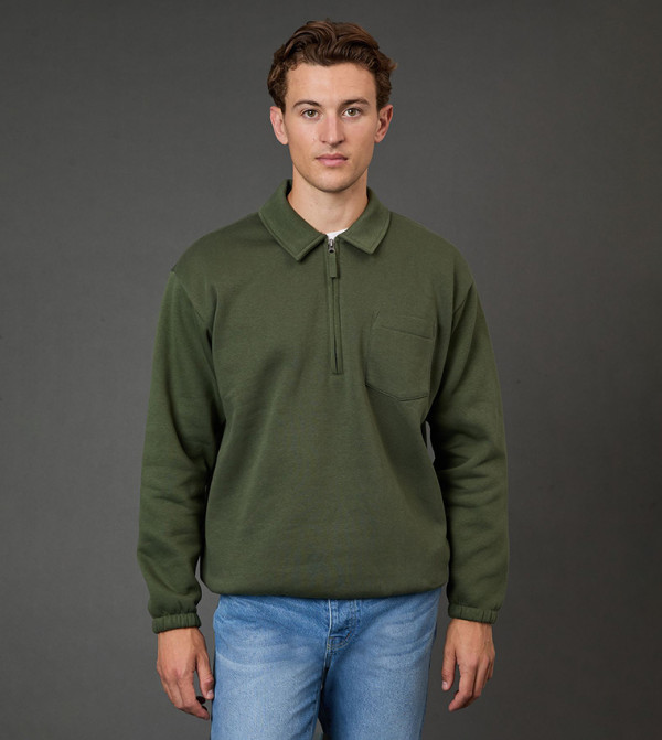 Burton Sweaters & Cardigans - Khaki Sweaters