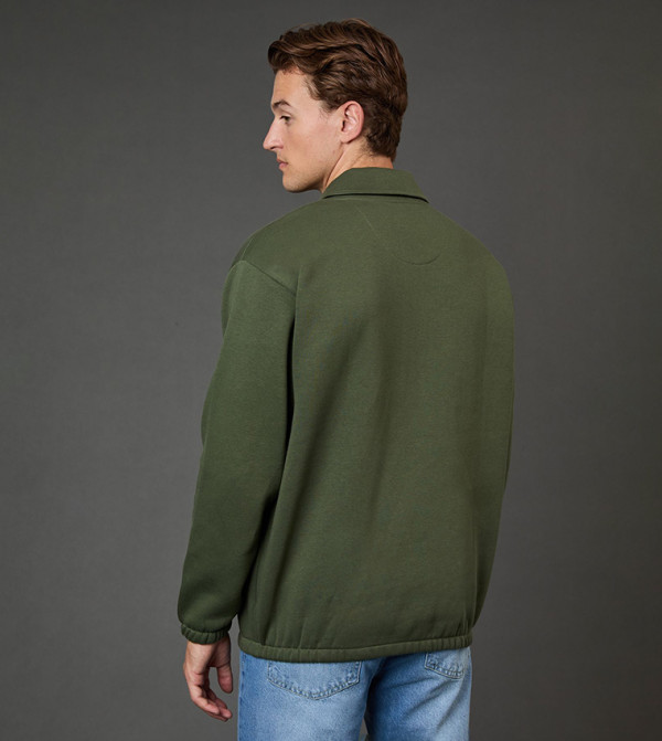 Burton Sweaters & Cardigans - Khaki Sweaters
