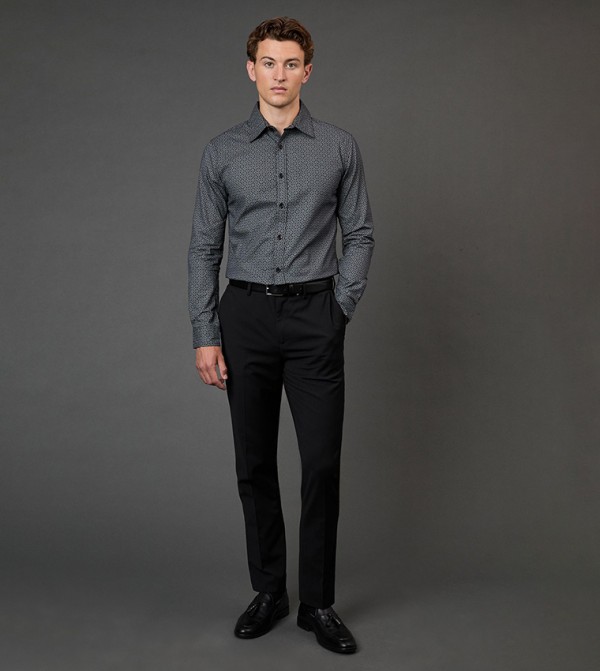 Burton  Formal Shirts - Black Formal Shirts
