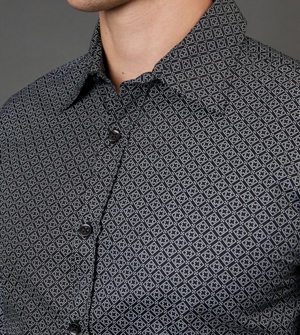 Burton  Formal Shirts - Black Formal Shirts
