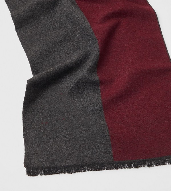 Burton Accessories - Burgundy Knitted Scarves
