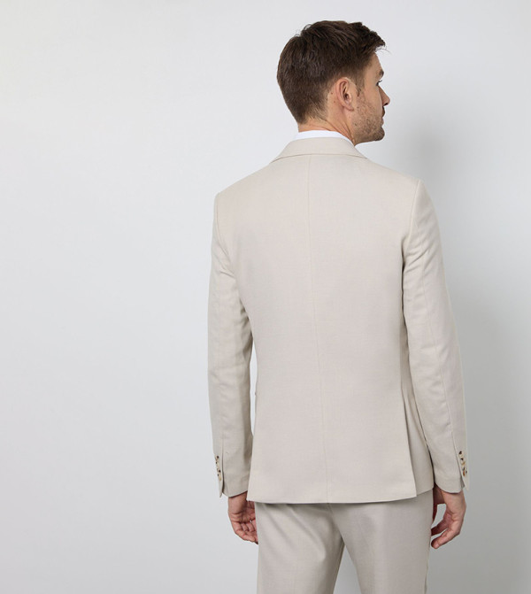 Burton  Blazers - Beige Blazers