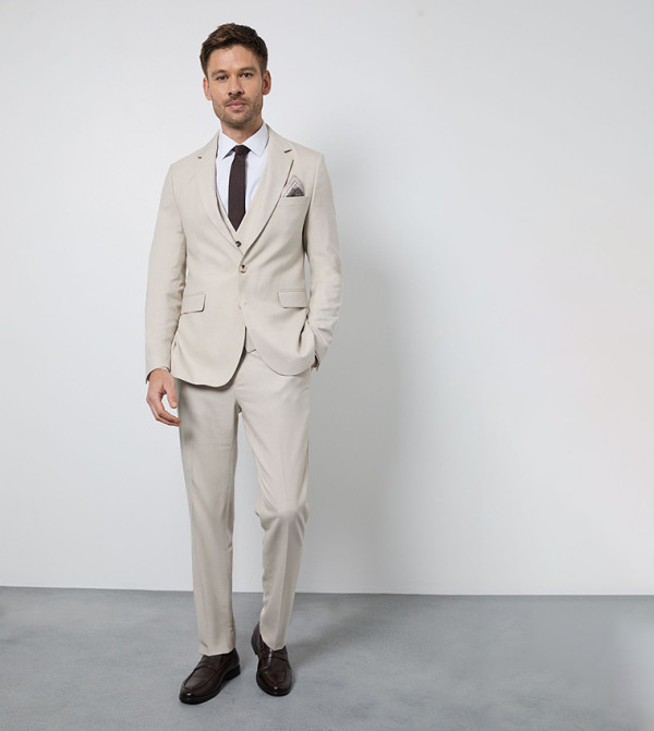 Burton  Blazers - Beige Blazers