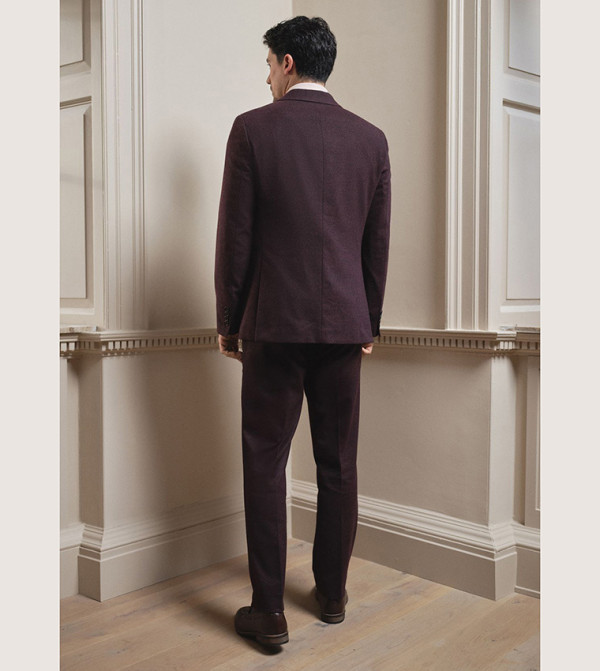 Burton  Waistcoats - Burgundy Waistcoats